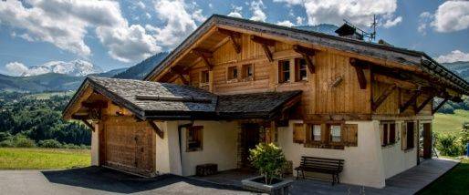 The lovely Châlet d’Anne, in the stunning surroundings of Megève