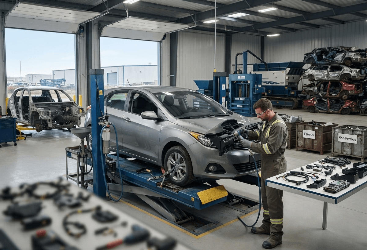 Vous recherchez un professionnel pour démanteler votre véhicule ?