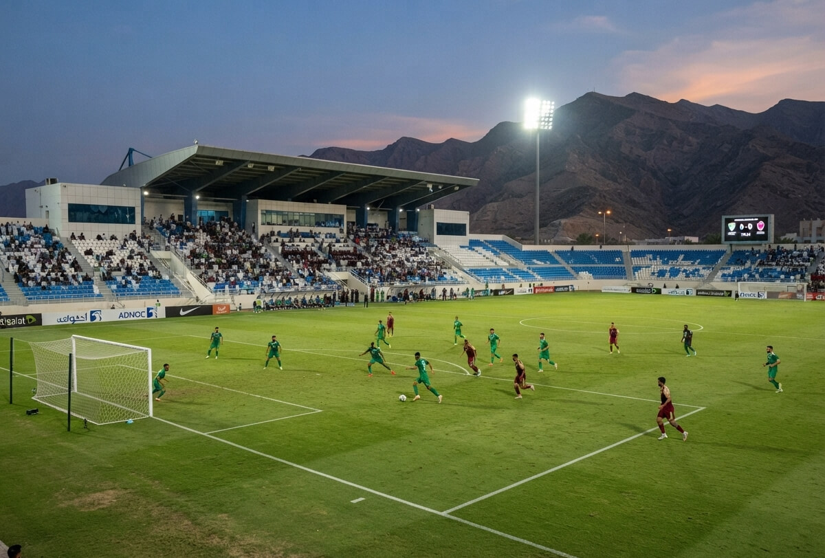Pronostic Khor Fakkan Al Wahda du 10/09 au Saqr bin Mohammad al Qassimi Stadium